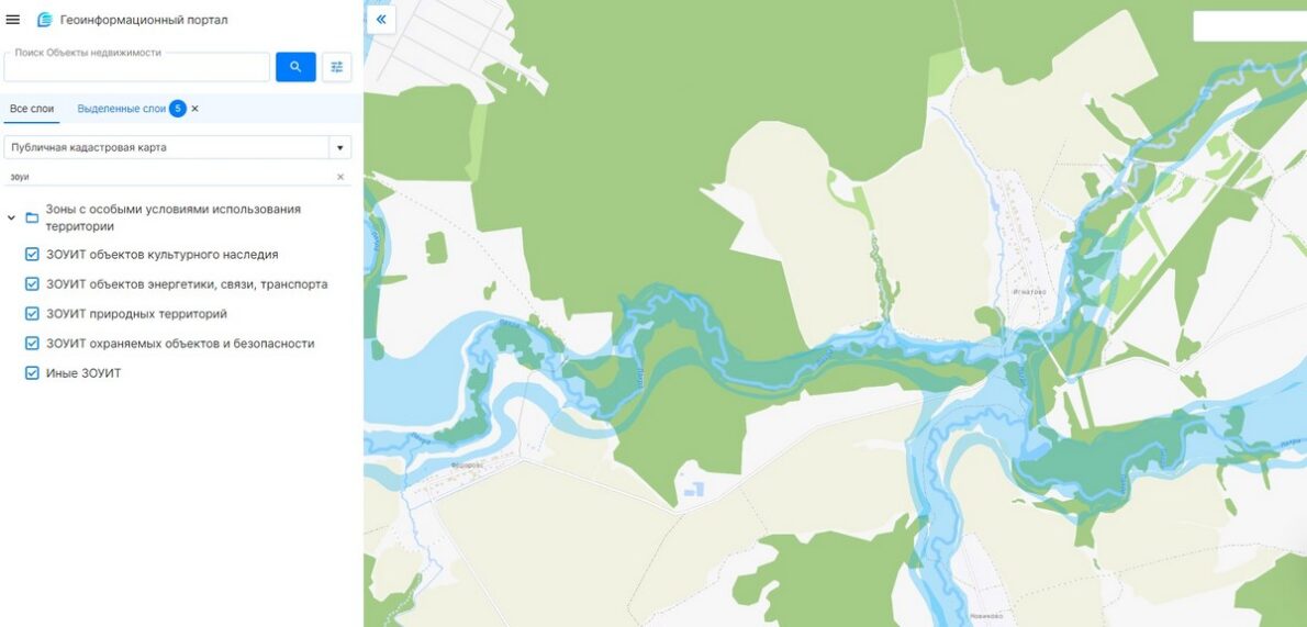Проверьте водоохранную зону заранее