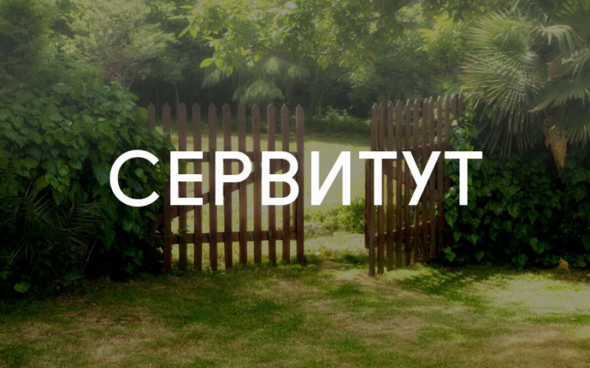 Что такое сервитут