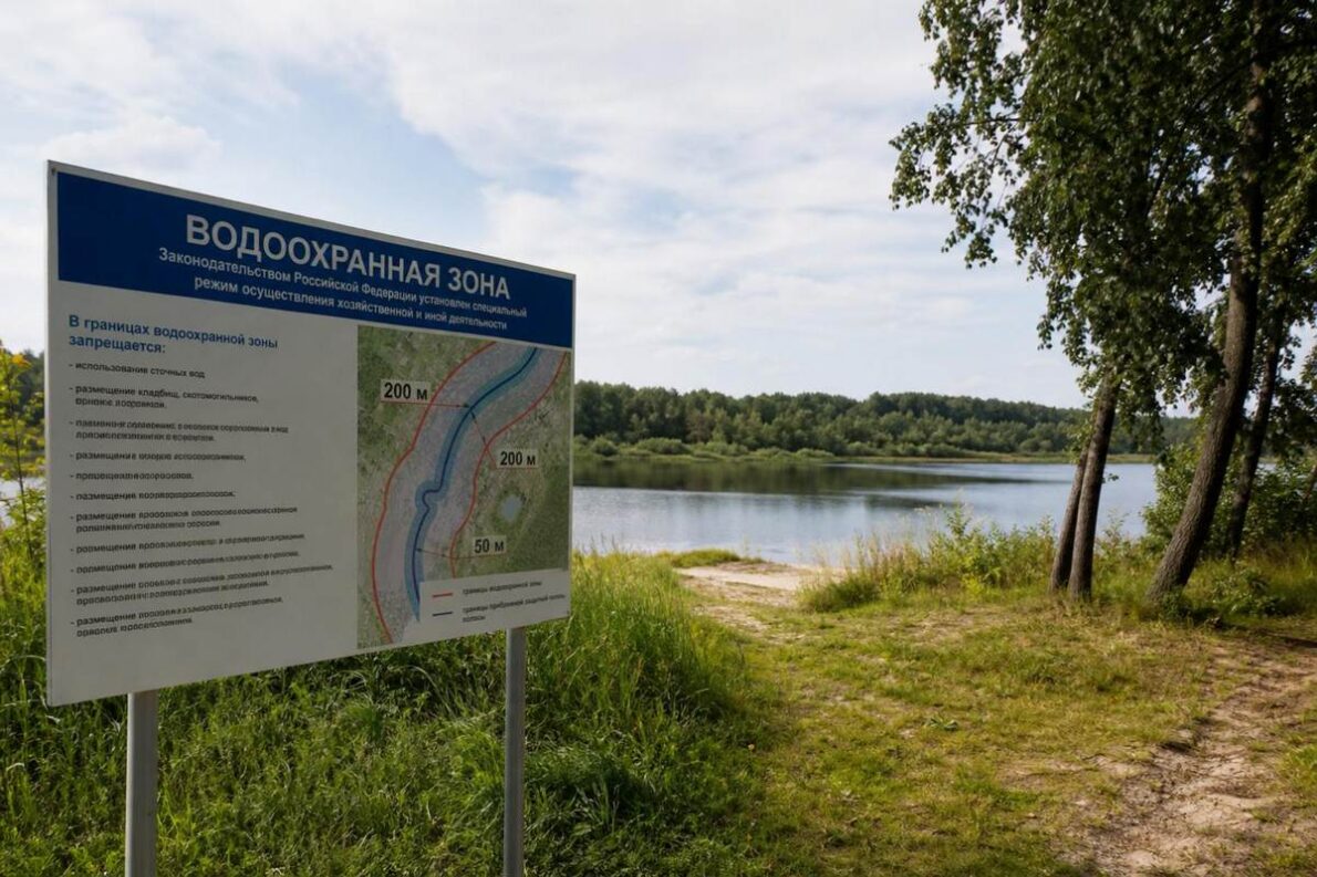 Как определить водоохранную зону